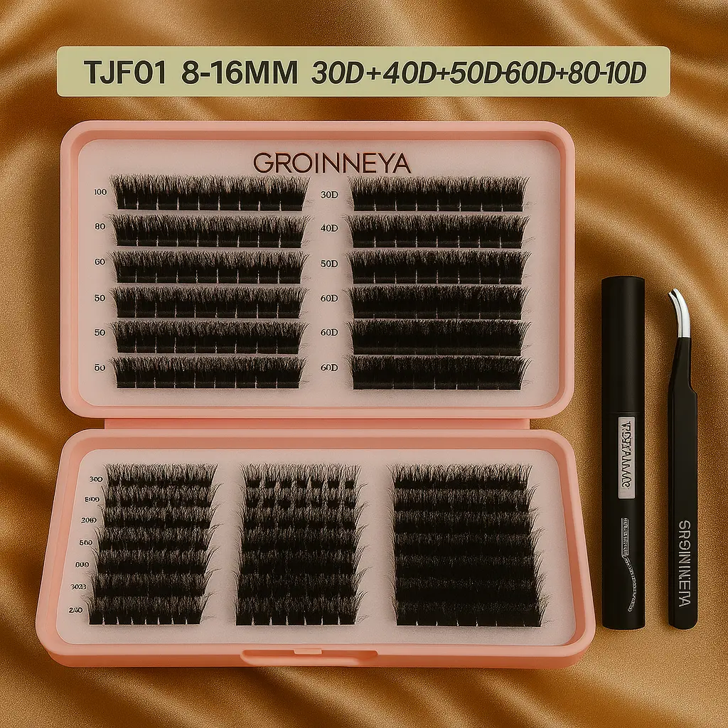 Lash Clusters Kit – Bond, Seal & Tweezers