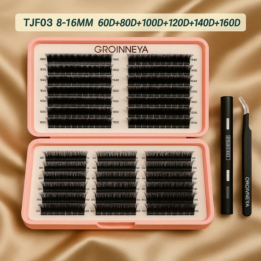 Lash Clusters Kit – Bond, Seal & Tweezers