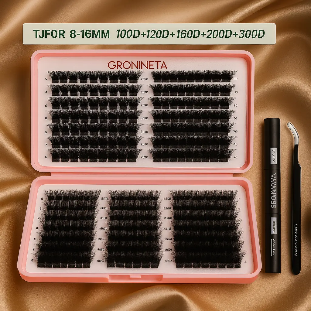 Lash Clusters Kit – Bond, Seal & Tweezers