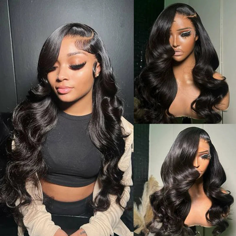 30” Body Wave HD Lace Front Wig (13x6) – 100% Human Hair, 200% Density