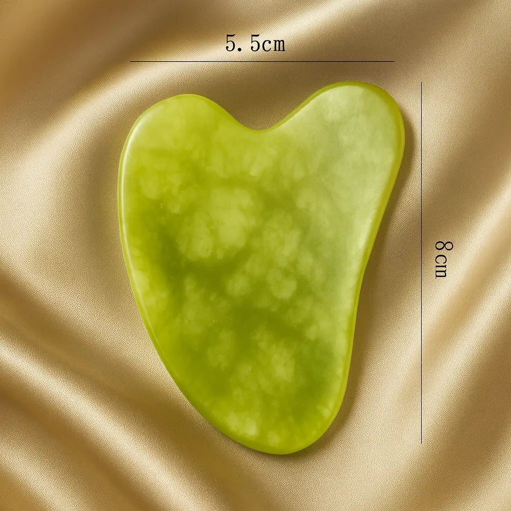 Roller for Face & Gua Sha – Natural Jade Massager