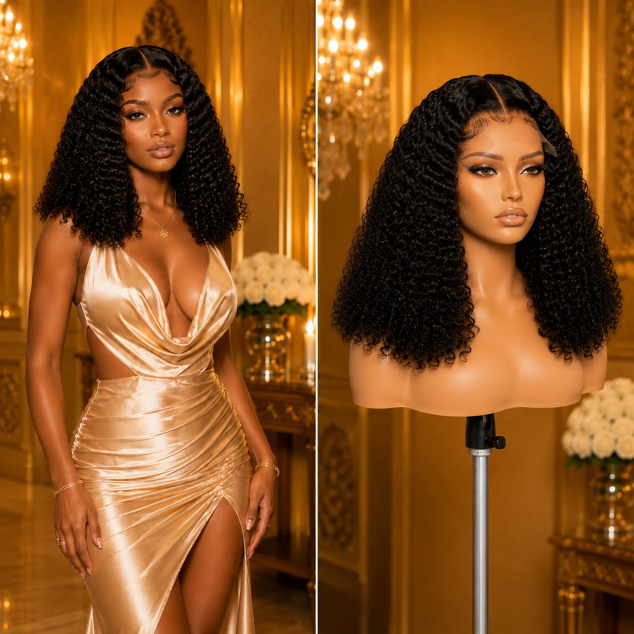 Water Wave Wigs Curly 7x5 Glueless Wig Human Hair – HD Lace, Pre-Plucked Hairline