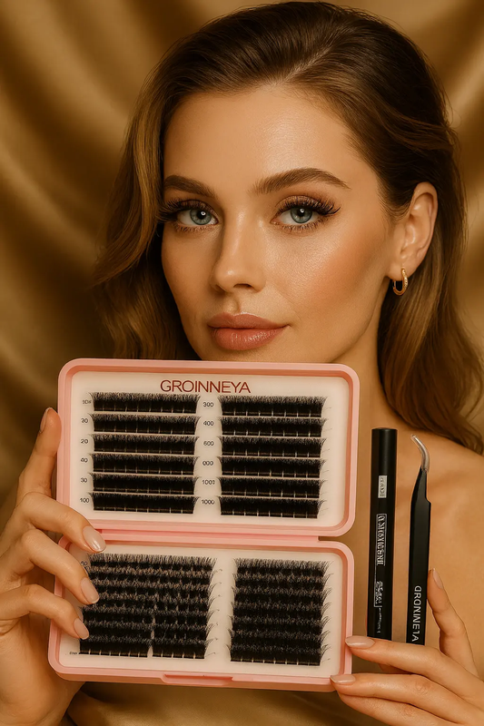 Lash Clusters Kit – Bond, Seal & Tweezers