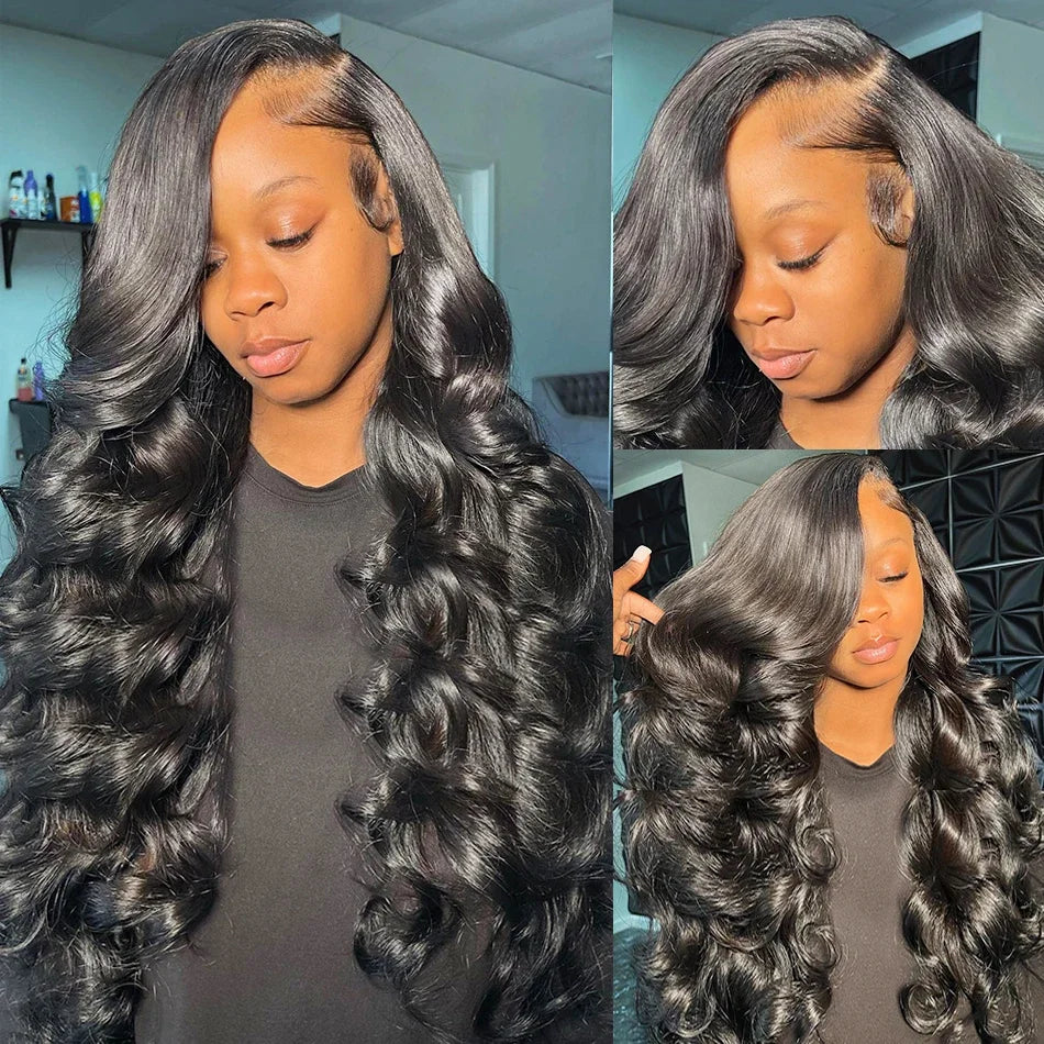 30” Body Wave HD Lace Front Wig (13x6) – 100% Human Hair, 200% Density
