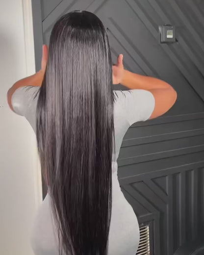 Straight Human Hair Wig – 13x6 HD Lace Front | Pre-Plucked Natural Hairline