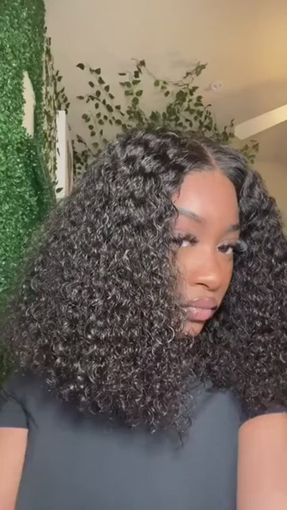 Water Wave Wigs Curly 7x5 Glueless Wig Human Hair – HD Lace, Pre-Plucked Hairline