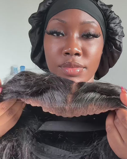 Water Wave Glueless Human Hair Wig – 7x5 HD Lace