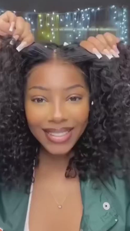 Water Wave Wigs Curly 7x5 Glueless Wig Human Hair – HD Lace, Pre-Plucked Hairline
