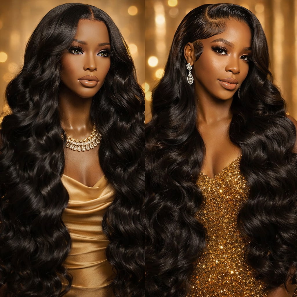 Body Wave Human Hair Wig – 13x6 HD Lace Front | Soft, Full & Natural